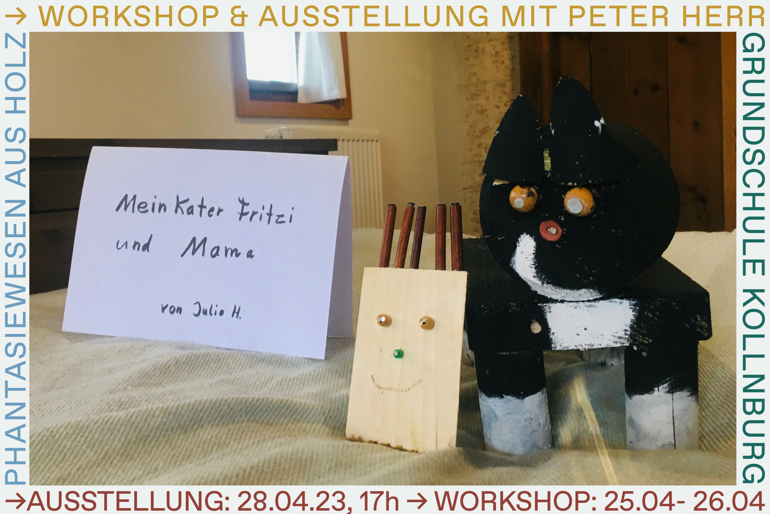 Workshop_peterherr_grundschulekollnburg_phantasiewesenausholz